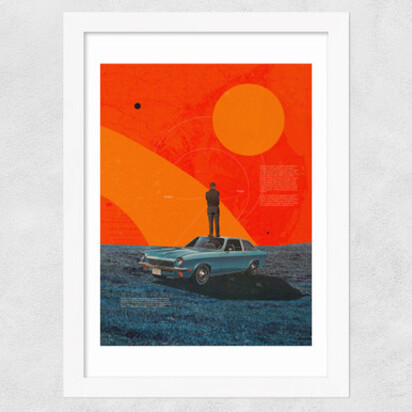 Failure as an Option A3 (29.7 x 42cm) Frame Black Narrow (15mm) 