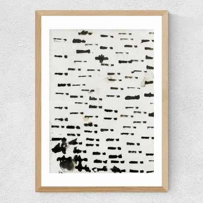 Wabi sabi I A3 (29.7 x 42cm) Frame Natural Oak Medium (22mm) 
