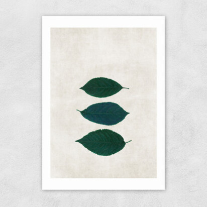 Three Of A Kind V A3 (29.7 x 42cm) Frame Natural Oak Narrow (15mm) 