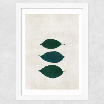 Three Of A Kind V A3 (29.7 x 42cm) Frame Natural Oak Narrow (15mm) 