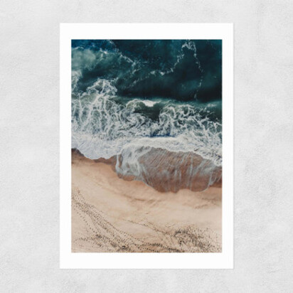 Sands of Gold 50x70cm Frame Black Narrow (15mm) 