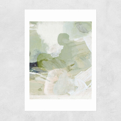 Green III 50x70cm Frame Natural Oak Medium (22mm) 