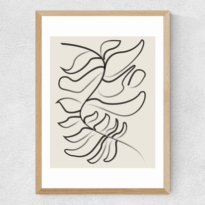 Sprung A3 (29.7 x 42cm) Frame Natural Oak Medium (22mm) 