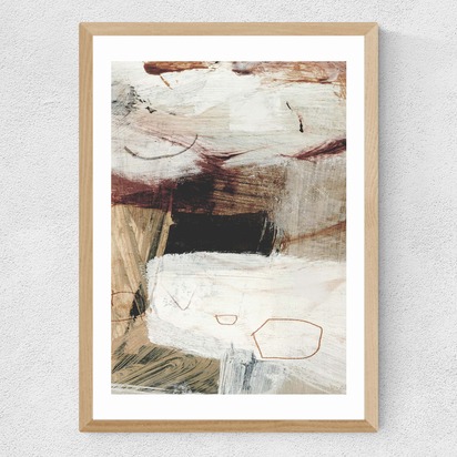 Go Set II 50x70cm Frame Natural Oak Medium (22mm) 