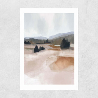 The Ranch A2 (42 x 59.4cm) Frame Black Narrow (15mm) 