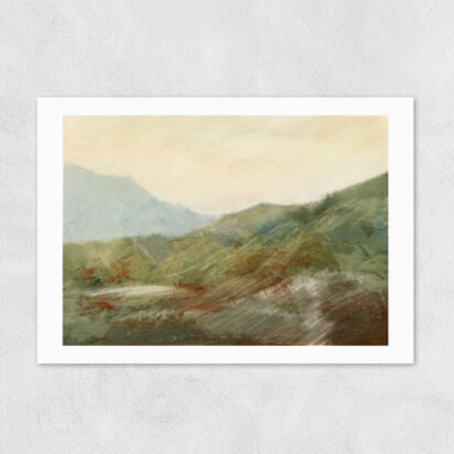 Moor Path A1 (59.4 x 84.1cm) Frame Black Narrow (15mm) 