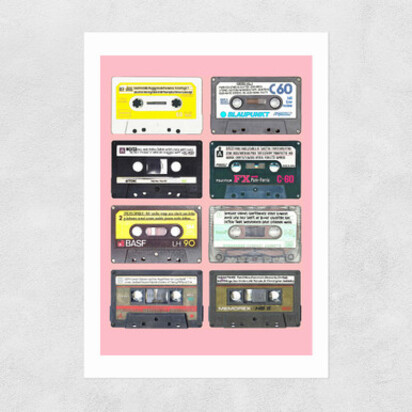 Mixtapes A2 (42 x 59.4cm) Frame Natural Oak Medium (22mm) 