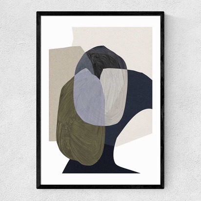 Things A1 (59.4 x 84.1cm) Frame Black Narrow (15mm) 