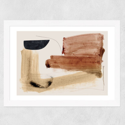 Mind A1 (59.4 x 84.1cm) Frame Black Medium (22mm) 