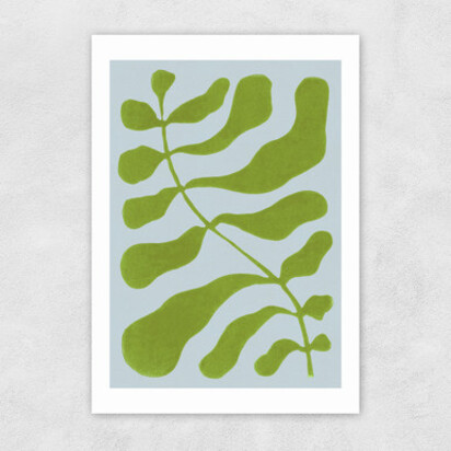 Quiet Growth 50x70cm Frame Black Medium (22mm) 
