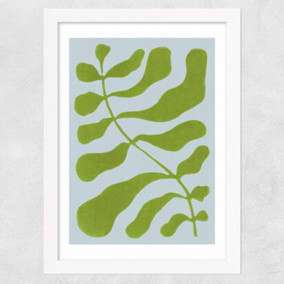 Quiet Growth 50x70cm Frame Black Medium (22mm) 