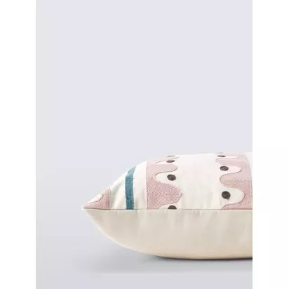 Scion Oakham Embroidery Cushion Multi | 40 x 60cm