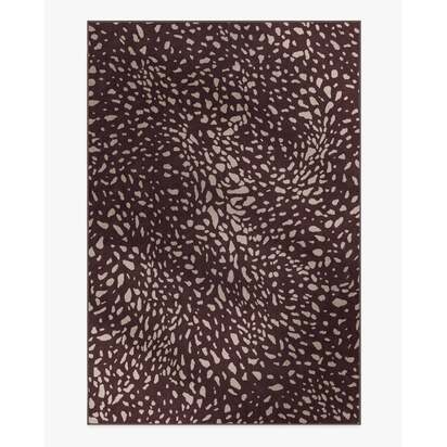 Fawn Burgundy Rug - 185 x 275 cm - All-In-One Rug