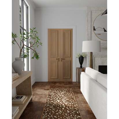 Fawn Warm Brown Rug - 150 x 215 cm - All-In-One Rug