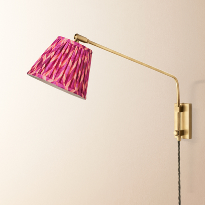 Carter Wall Fitting in Antique Brass