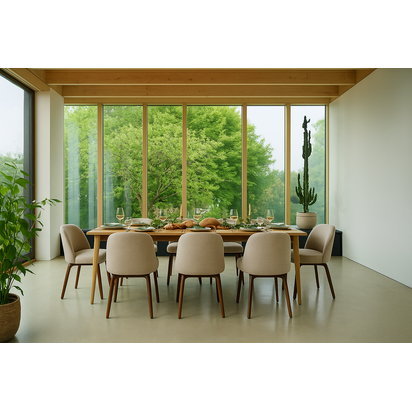 Dining Chair 05 (set of 2), Oatmeal
