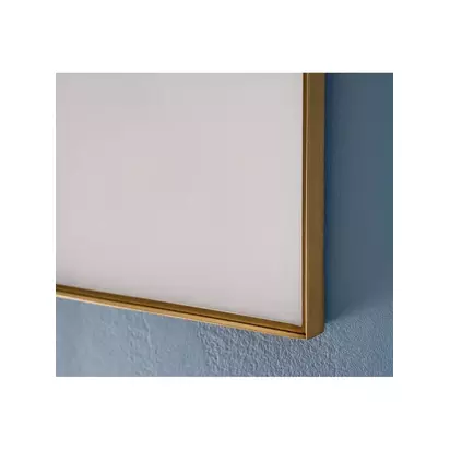 Pottery Barn Stowe Metal Photo Frame & Mount, Brass Brass | H34 x W29 x D2cm
