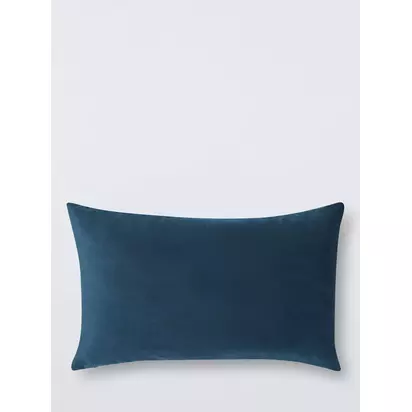 John Lewis ANYDAY Rectangular Velvet Cushion Nightsky | 35 x 55cm