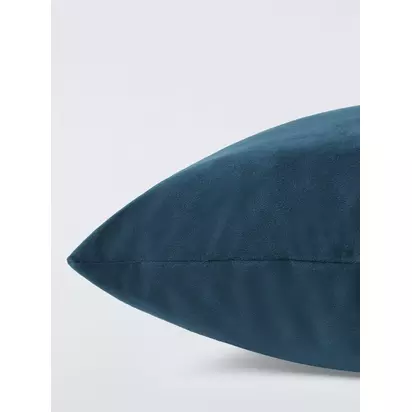 John Lewis ANYDAY Square Velvet Cushion Nightsky | 45 x 45cm