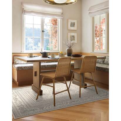 Gisele Ivory & Soft Charcoal Rug - 75 x 215 cm - All-In-One Rug