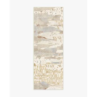 Gaia Cream Rug - 75 x 215 cm - All-In-One Rug