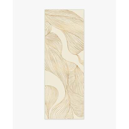 Sana Cream & Gold Rug - 75 x 215 cm - All-In-One Rug