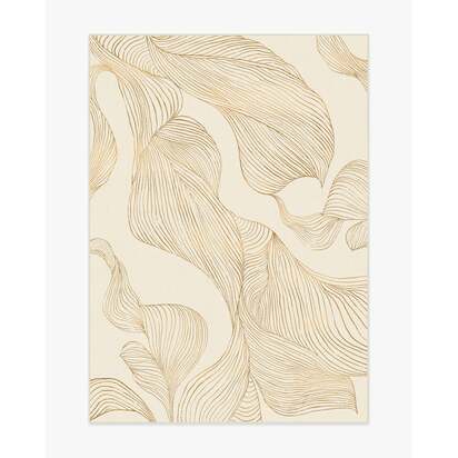 Sana Cream & Gold Rug - 150 x 215 cm - All-In-One Rug