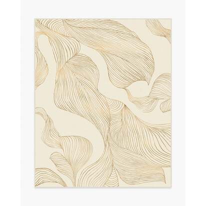 Sana Cream & Gold Rug - 245 x 305 cm - All-In-One Rug