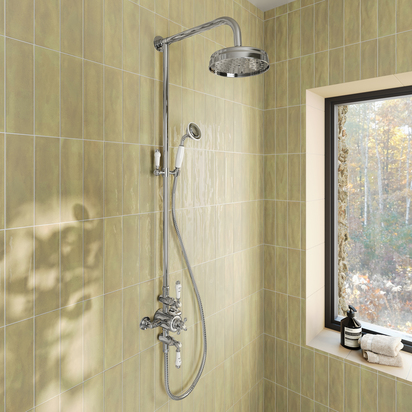 Butler & Rose Eliza Traditional 2 Outlet Exposed Shower Kit