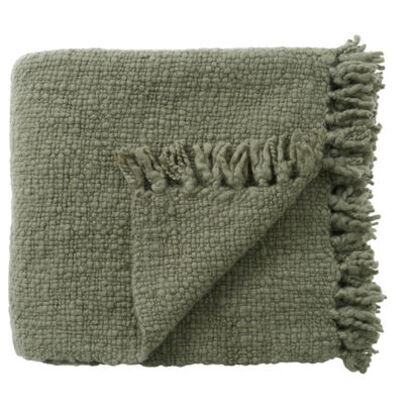 Loaf 170 X 180cm Wefty Blanket in Green