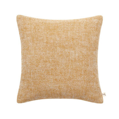 Loaf | Marley | 43 x 43 cm Linen Cushion | Yellow