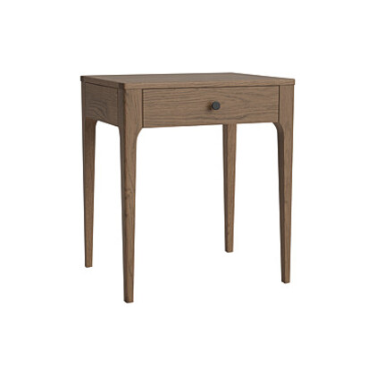 Loaf | Hide & Sleek | Side Table | Multi-Purpose Bedside Table, Living Room Sidetable & Lamp Table | Legs Dark Oak