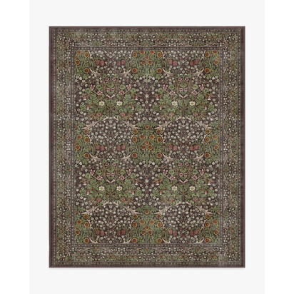 Blackthorn Dark Wood Rug by Morris & Co. - 245 x 305 cm - All-In-One Rug