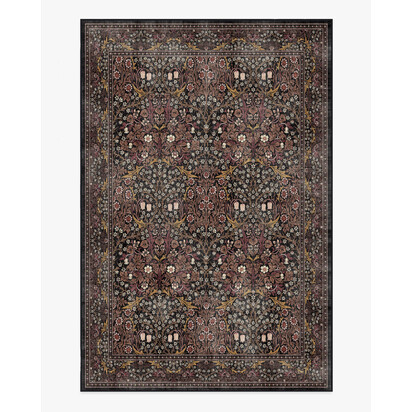 Blackthorn Charcoal & Amber Rug by Morris & Co. - 185 x 275 cm - All-In-One Rug