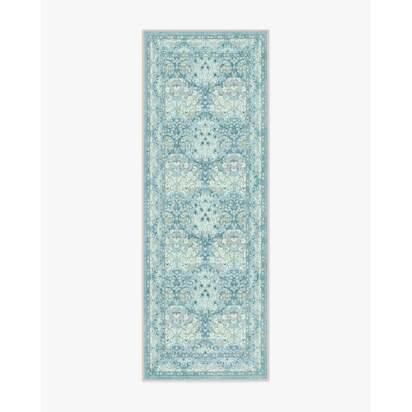 Blackthorn Slate Blue Rug by Morris & Co. - 75 x 215 cm - All-In-One Rug