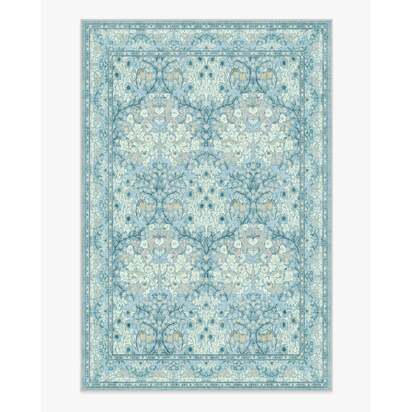 Blackthorn Slate Blue Rug by Morris & Co. - 185 x 275 cm - All-In-One Rug