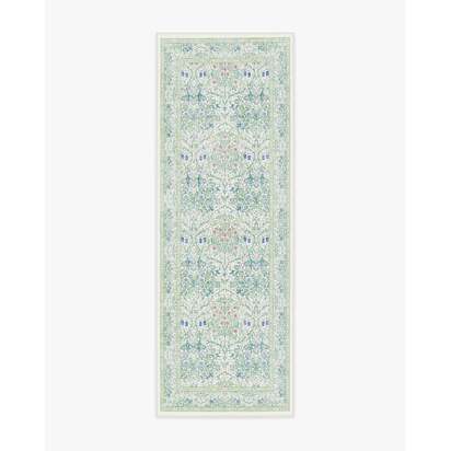 Blackthorn Lilac Multicolour Rug by Morris & Co. - 75 x 215 cm - All-In-One Rug
