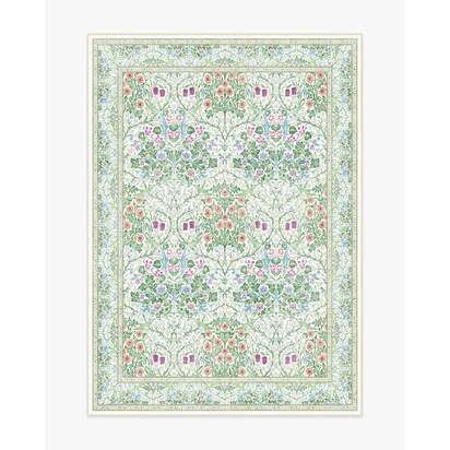 Blackthorn Berry Multicolor Rug by Morris & Co. - 150 x 215 cm - All-In-One Rug
