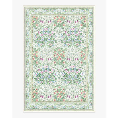 Blackthorn Berry Multicolor Rug by Morris & Co. - 200 x 290 cm - All-In-One Rug
