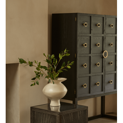 OKA | Faux Eucalyptus Stem - Green | Faux Flower Stem