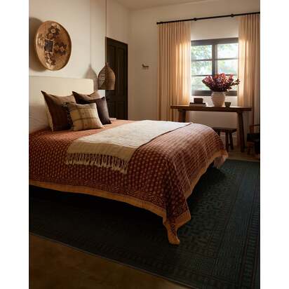 Kairos Forest Green Rug - 150 x 215 cm - All-In-One Rug