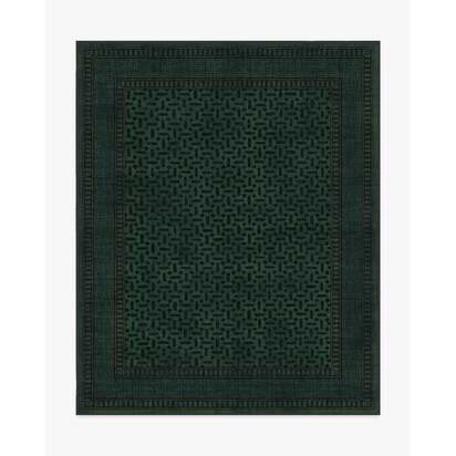 Kairos Forest Green Rug - 245 x 305 cm - All-In-One Rug