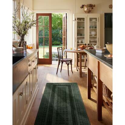 Cyrus Forest Green Rug - 245 x 305 cm - All-In-One Rug