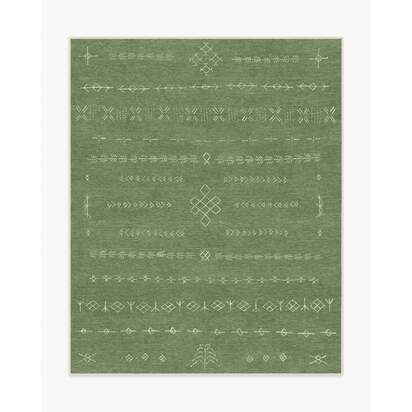 Astrid Fern Green Rug - 245 x 305 cm - All-In-One Rug