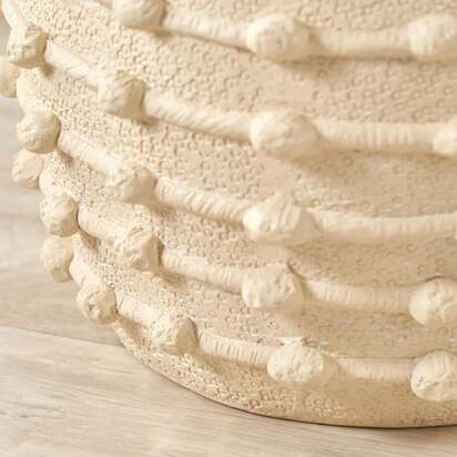 Bobble Fibrestone Plant Pot