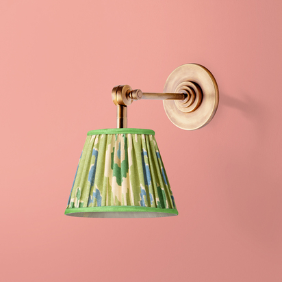 Elbow rechargeable wall fitting in antique brass