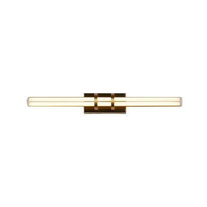 Parma Satin Brass LED IP44 Wall Light