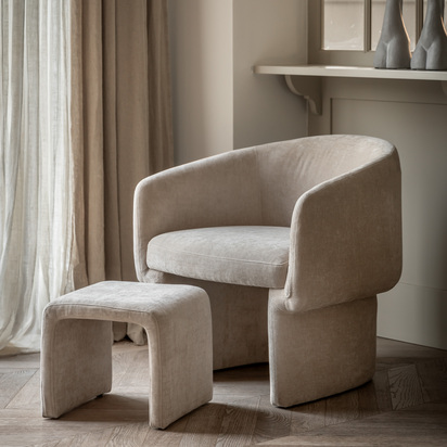 Asko Armchair Cream 700x710x700mm