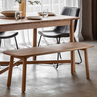 Woodford Dining Bench 1300x360x430mm