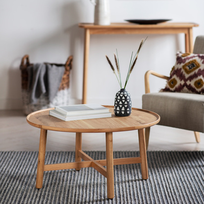 Woodford Round Coffee Table 900x900x400mm